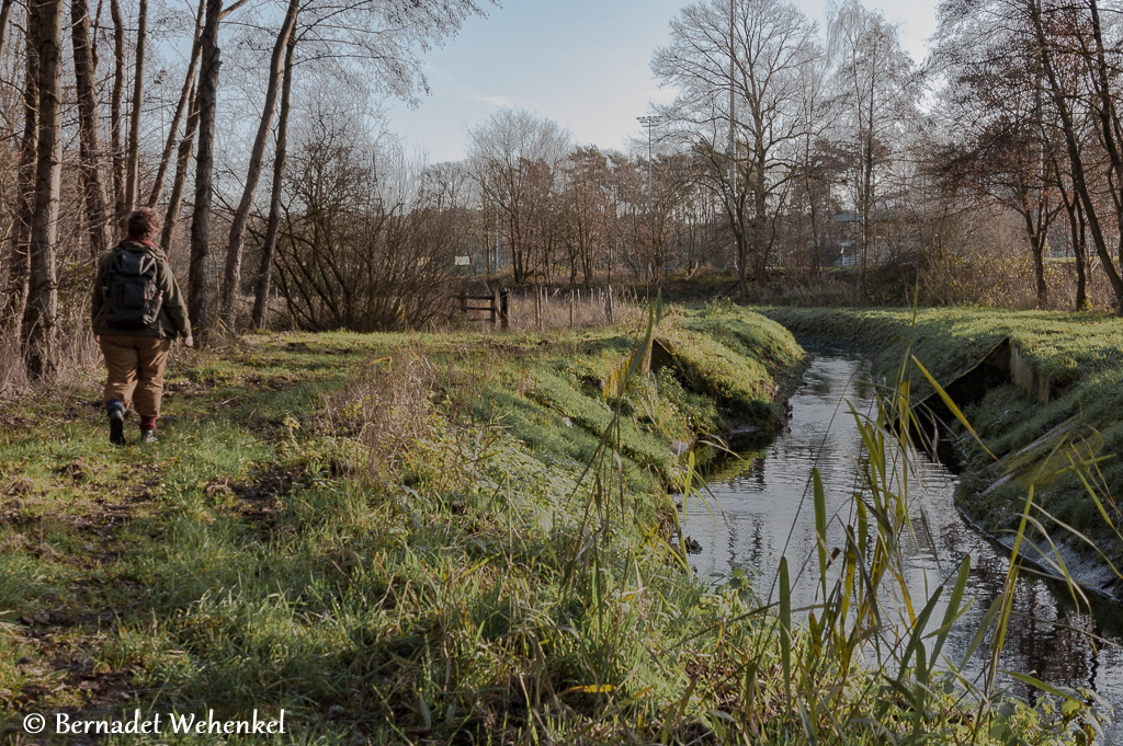 Charlotte Peys in de Stiemervallei.