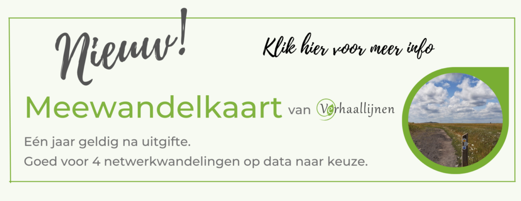 Nieuw: de Meewandelkaart van Verhaallijnen